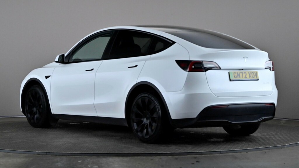 Tesla Model Y Long Range Awd White #4