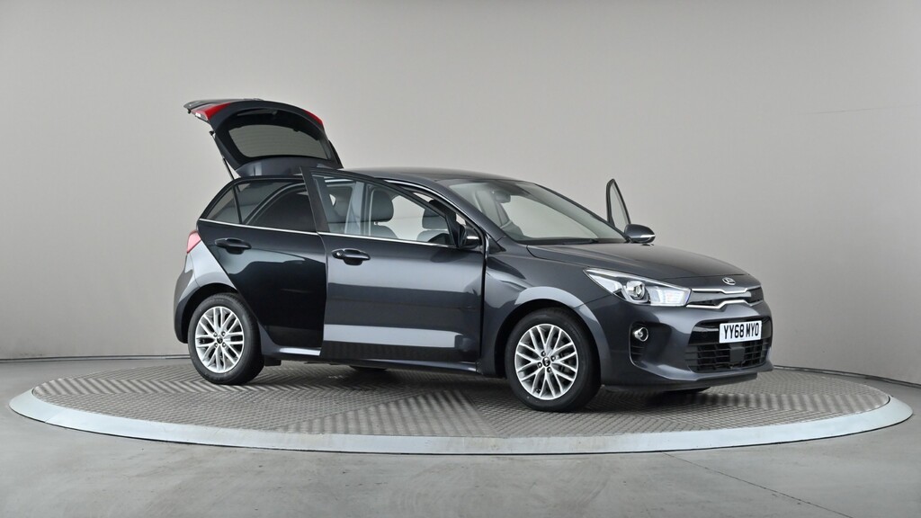 Kia RIO 1.4 2 Isg 5-Door Hatchback White #7