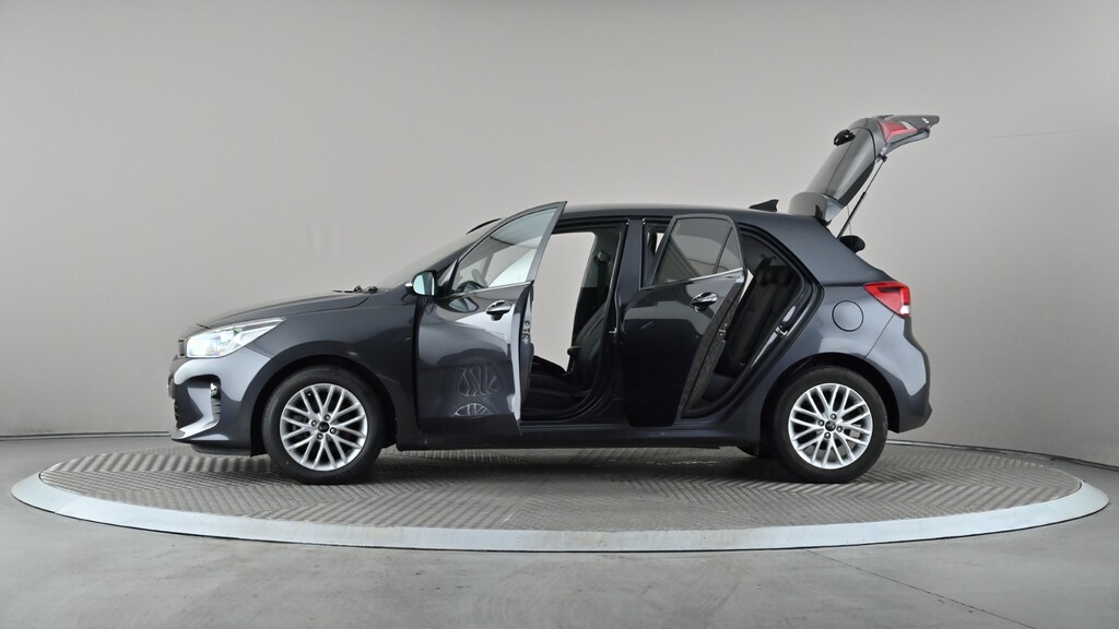 Kia RIO 1.4 2 Isg 5-Door Hatchback White #9