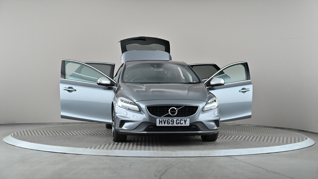 Volvo V40 D2 Momentum Nav Plus Blue #8