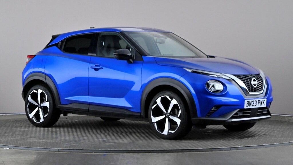 Nissan Juke 1.0 Dig-t 114 Tekna Dct Blue