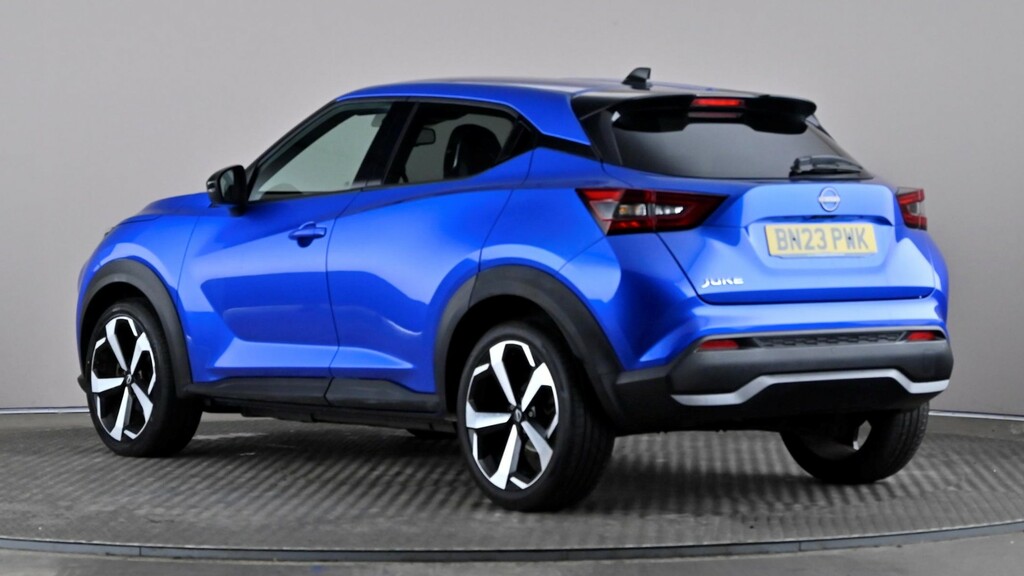 Nissan Juke 1.0 Dig-t 114 Tekna Dct Blue #4