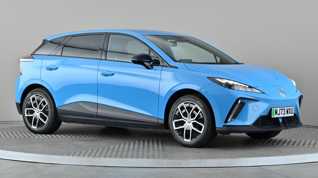 MG MG4 150Kw Trophy Ev Long Range 64Kwh Blue