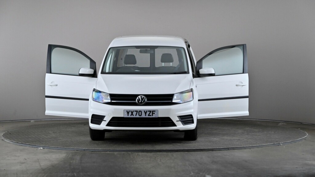 Volkswagen Caddy 2.0 Tdi Bluemotion Tech 102Ps Startline Van Dsg White #8