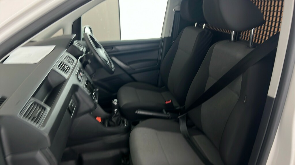 Volkswagen Caddy 2.0 Tdi Bluemotion Tech 102Ps Startline Van Dsg White #17