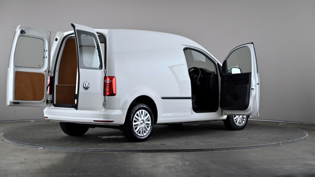 Volkswagen Caddy 2.0 Tdi Bluemotion Tech 102Ps Startline Van Dsg White #12