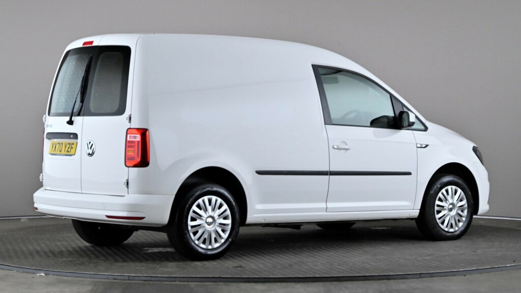 Volkswagen Caddy 2.0 Tdi Bluemotion Tech 102Ps Trendline Ac Van White #6