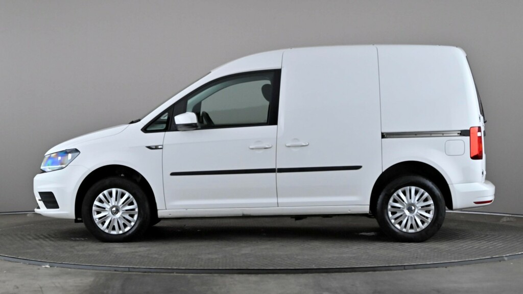 Volkswagen Caddy 2.0 Tdi Bluemotion Tech 102Ps Trendline Ac Van White #3