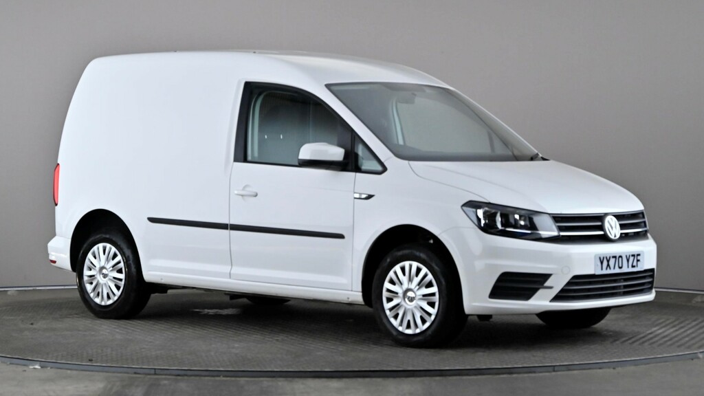 Volkswagen Caddy 2.0 Tdi Bluemotion Tech 102Ps Trendline Ac Van White