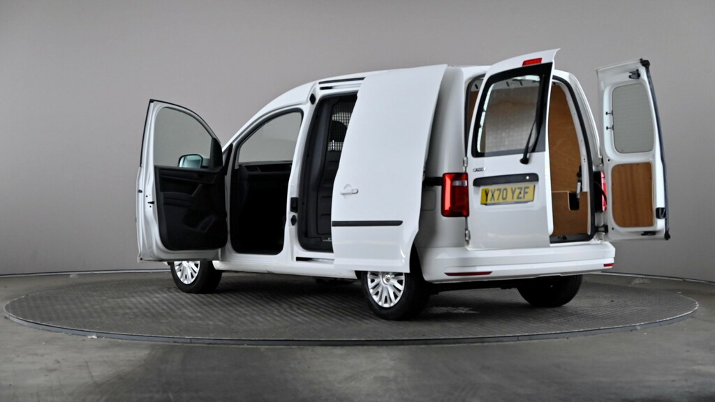 Volkswagen Caddy 2.0 Tdi Bluemotion Tech 102Ps Startline Van Dsg White #10