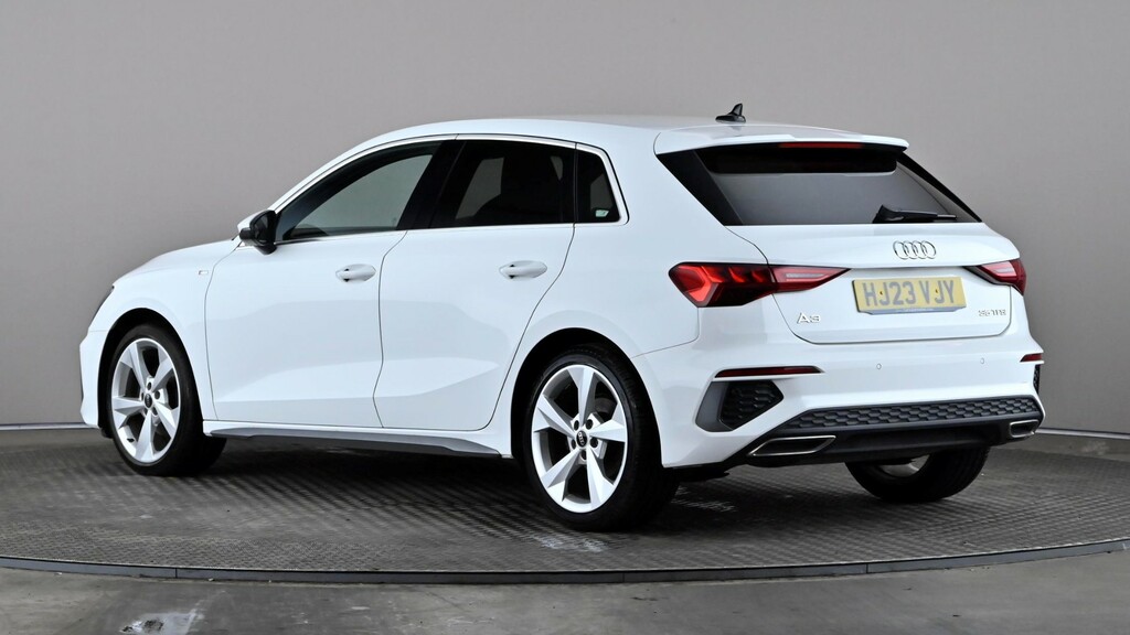 Audi A3 35 Tfsi S Line White #4