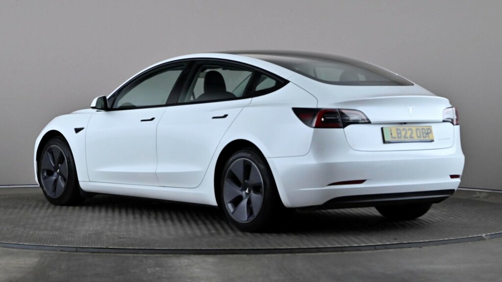 Tesla Model 3 Long Range Awd White #4