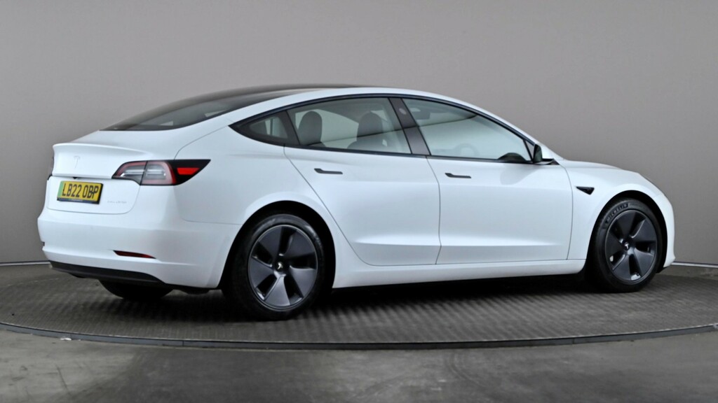 Tesla Model 3 Long Range Awd White #6