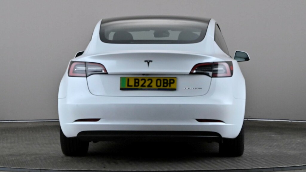 Tesla Model 3 Long Range Awd White #5