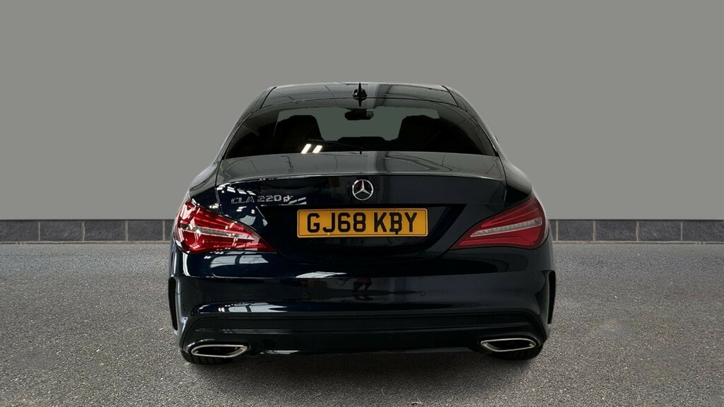 Mercedes-Benz CLA Class Cla 220D Amg Line Night Edition Plus Tip Blue #5