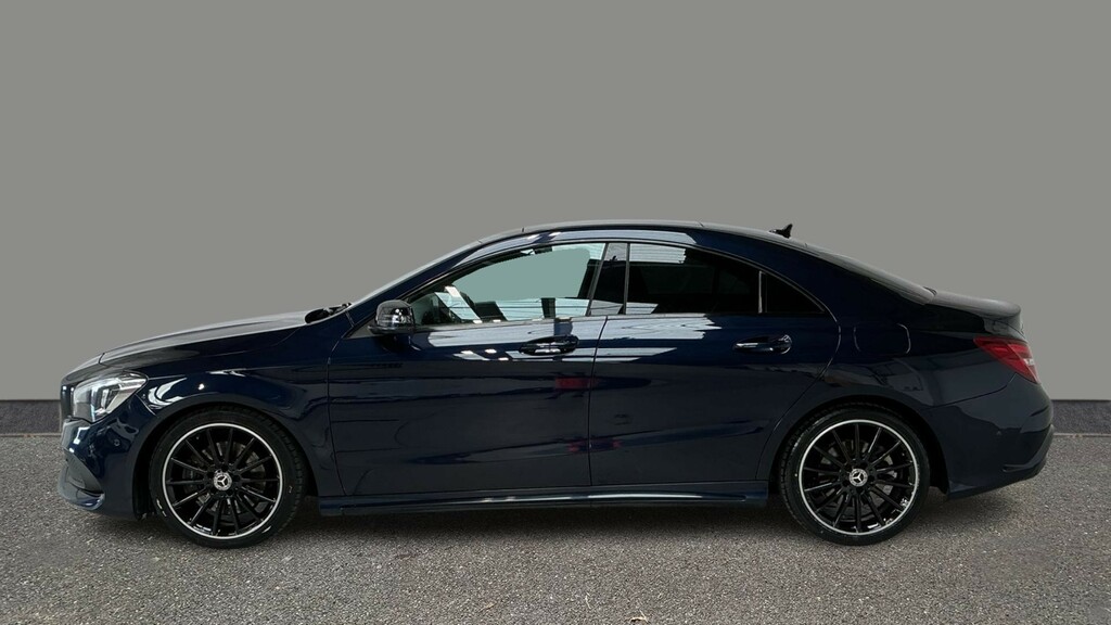 Mercedes-Benz CLA Class Cla 220D Amg Line Night Edition Plus Tip Blue #3