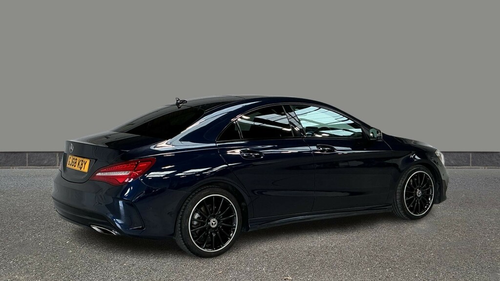 Mercedes-Benz CLA Class Cla 220D Amg Line Night Edition Plus Tip Blue #6