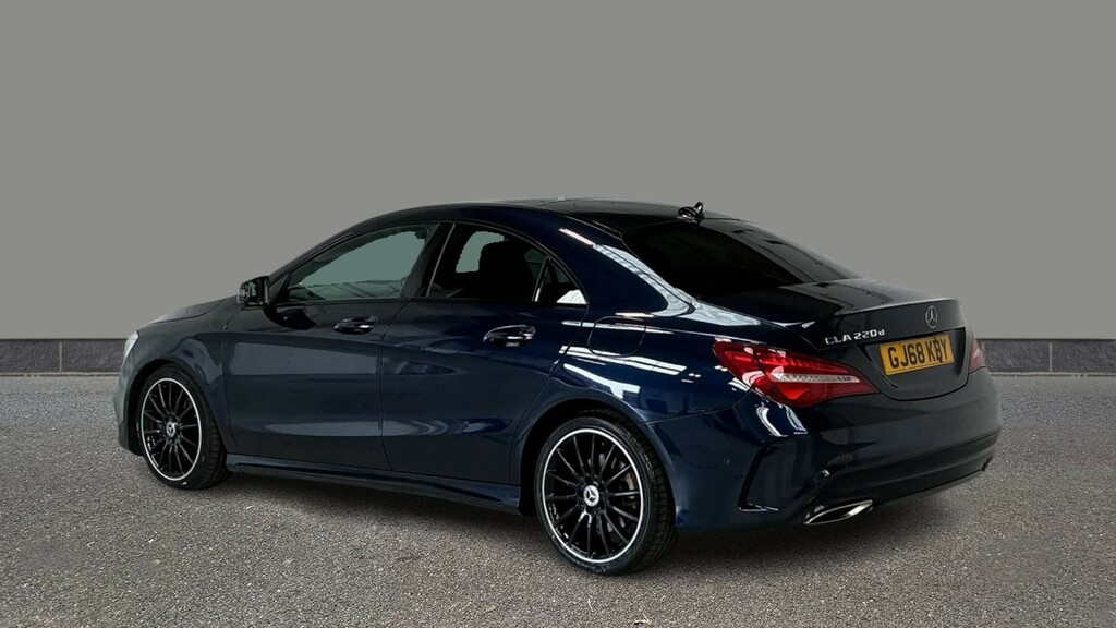Mercedes-Benz CLA Class Cla 220D Amg Line Night Edition Plus Tip Blue #4