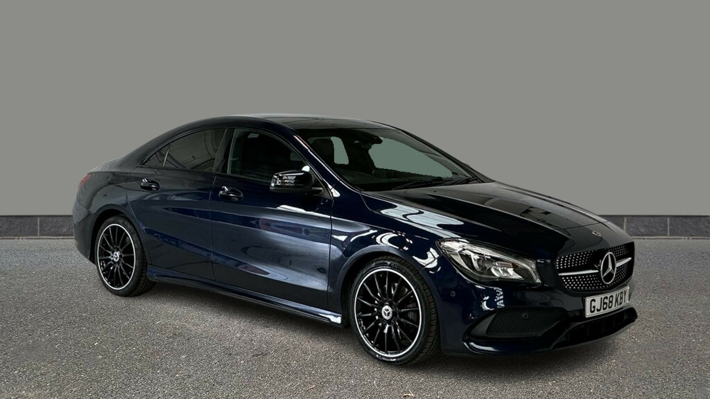 Mercedes-Benz CLA Class Cla 220D Amg Line Night Edition Plus Tip Blue