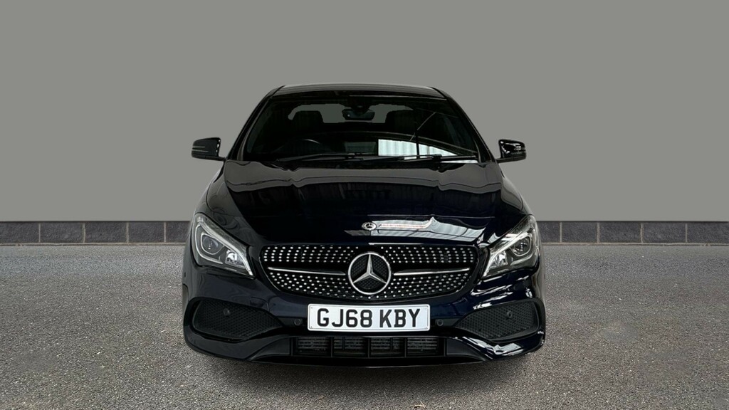 Mercedes-Benz CLA Class Cla 220D Amg Line Night Edition Plus Tip Blue #2