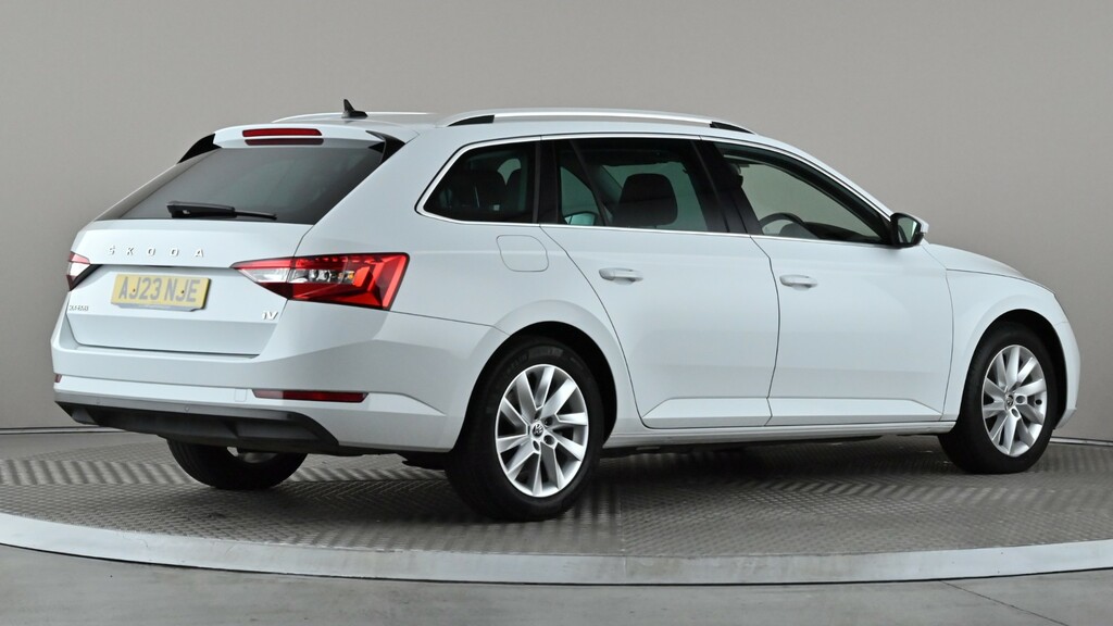 Skoda Superb 1.4 Tsi Iv Se Technology Dsg White #6