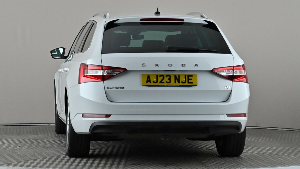 Skoda Superb 1.4 Tsi Iv Se Technology Dsg White #5
