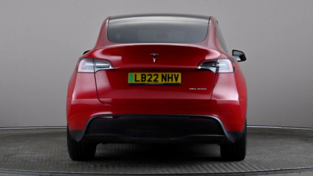 Tesla Model Y Long Range Awd Red #5