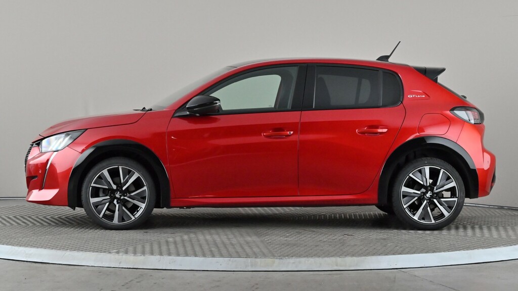 Peugeot 208 1.2 Puretech 100 Gt Line Eat8 LC69LPO Red #3