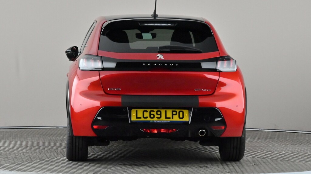 Peugeot 208 1.2 Puretech 100 Gt Line Eat8 LC69LPO Red #5