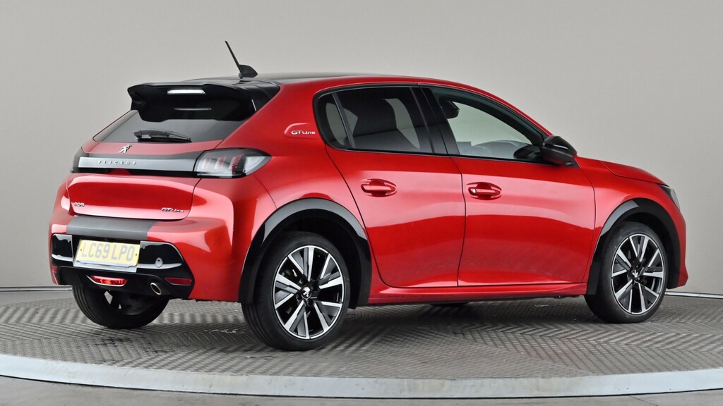 Peugeot 208 1.2 Puretech 100 Gt Line Eat8 LC69LPO Red #6