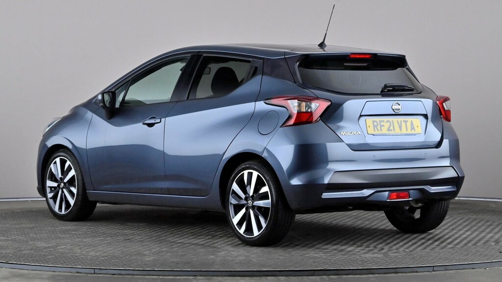 Nissan Micra 1.0 Ig-t 92 Tekna Cvt Grey #4