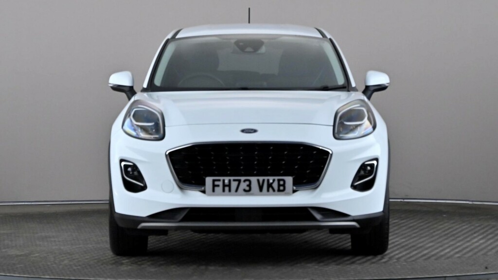 Ford Puma 1.0 Ecoboost Hybrid Mhev Titanium FH73VKB White #2