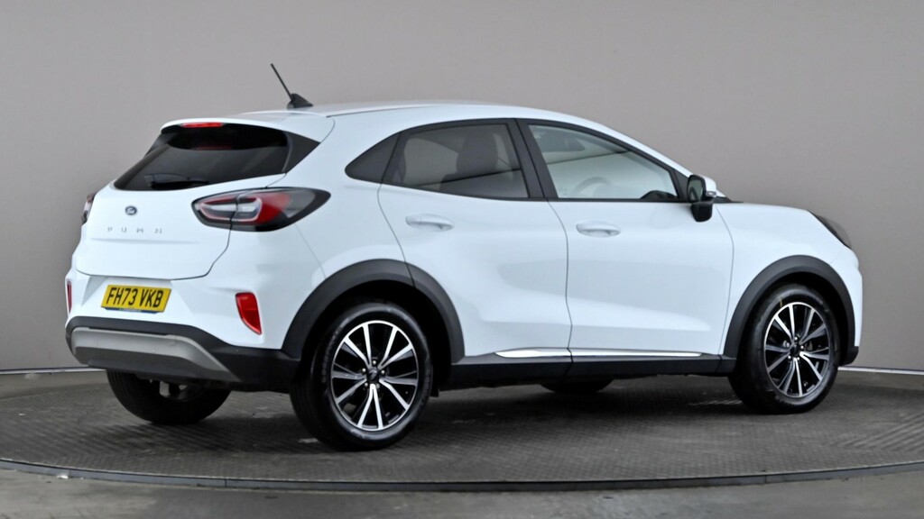 Ford Puma 1.0 Ecoboost Hybrid Mhev Titanium FH73VKB White #6