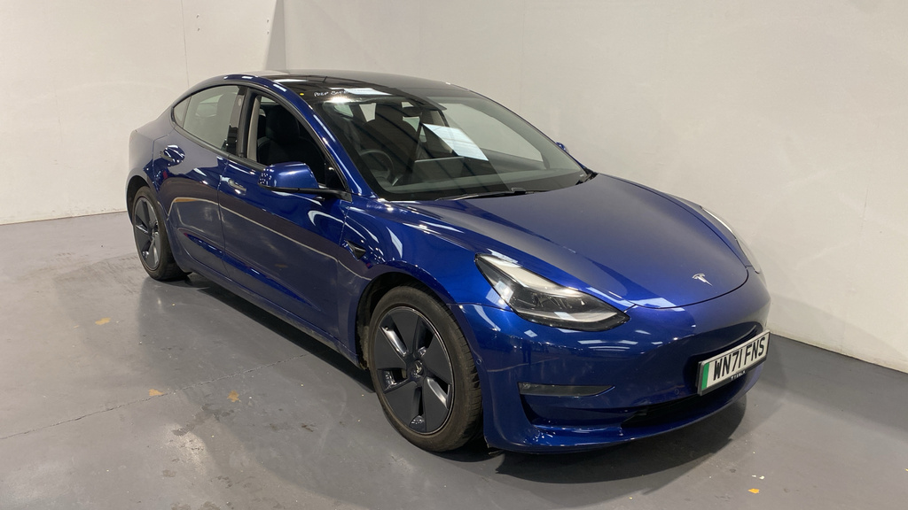 Tesla Model 3 Long Range Awd Blue