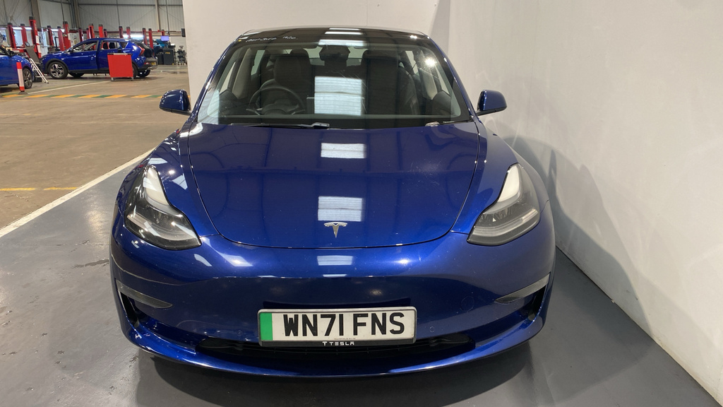 Tesla Model 3 Long Range Awd Blue #2