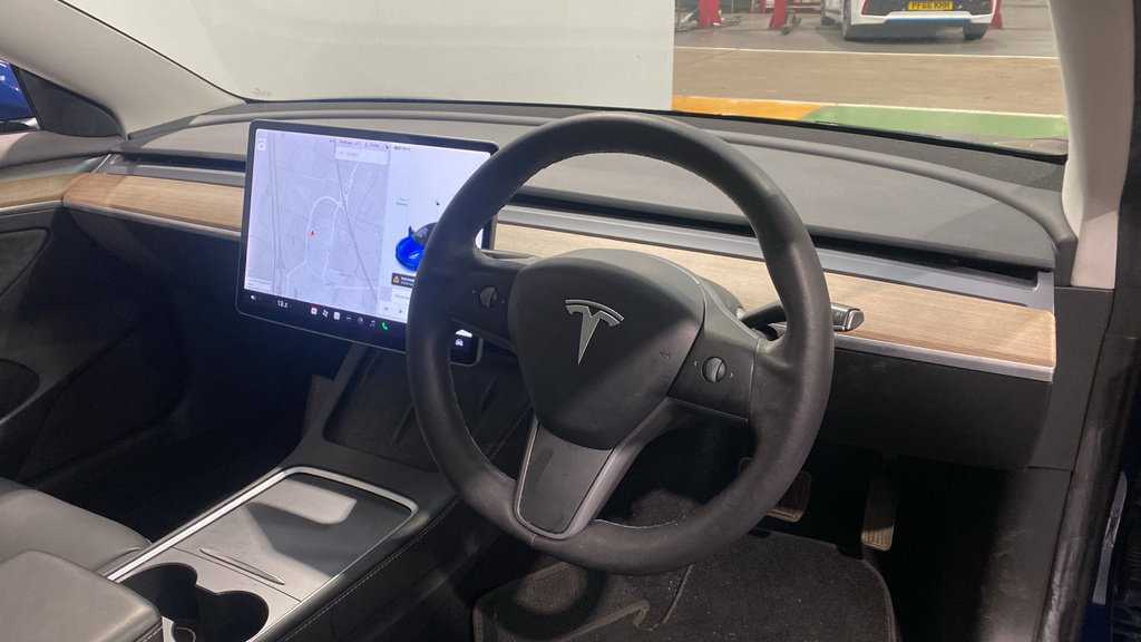 Tesla Model 3 Long Range Awd Blue #4