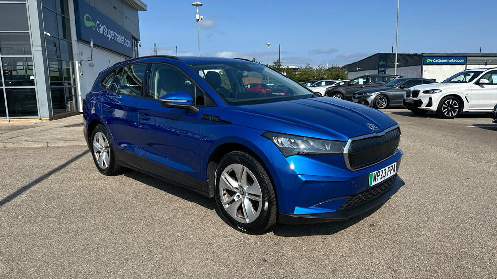Skoda ENYAQ Suv Blue #8