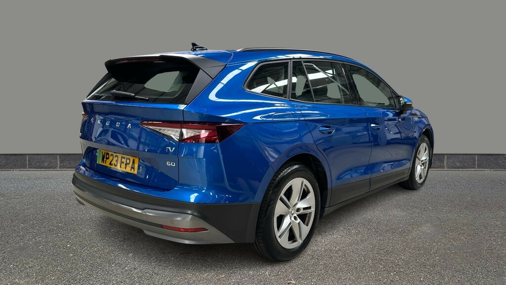 Skoda ENYAQ Suv Blue #6
