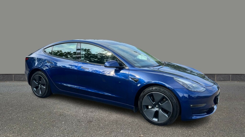 Tesla Model 3 Long Range Awd Blue