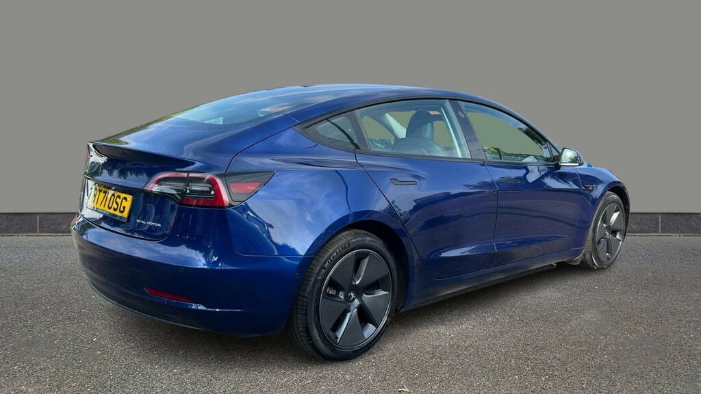 Tesla Model 3 Long Range Awd BT71OSG Blue #6