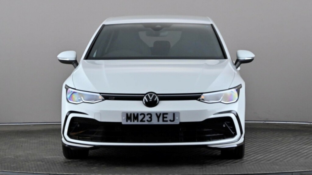 Volkswagen Golf 1.5 Etsi 150 R-line Dsg MM23YEJ White #2