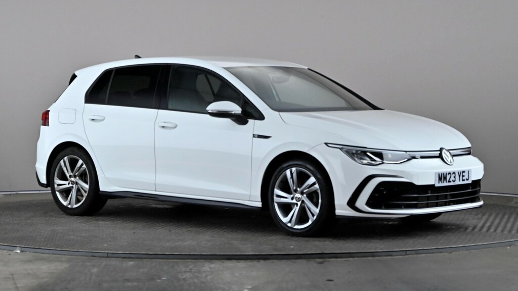 Volkswagen Golf 1.5 Etsi 150 R-line Dsg MM23YEJ White
