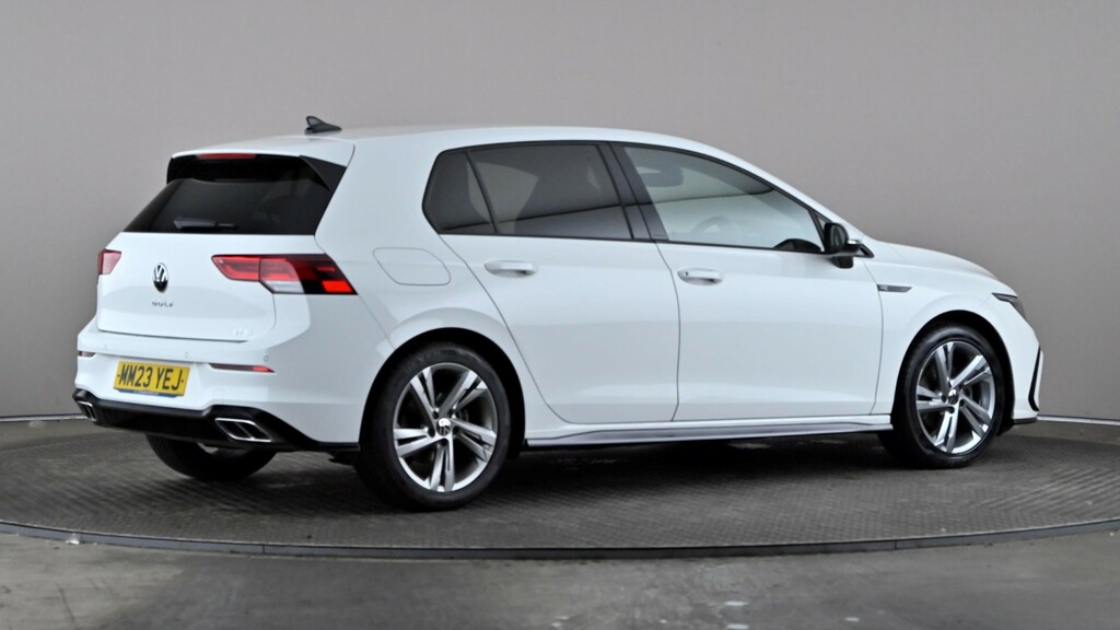 Volkswagen Golf 1.5 Etsi 150 R-line Dsg MM23YEJ White #6