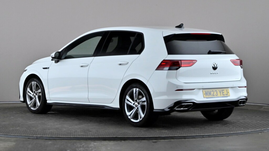 Volkswagen Golf 1.5 Etsi 150 R-line Dsg MM23YEJ White #4
