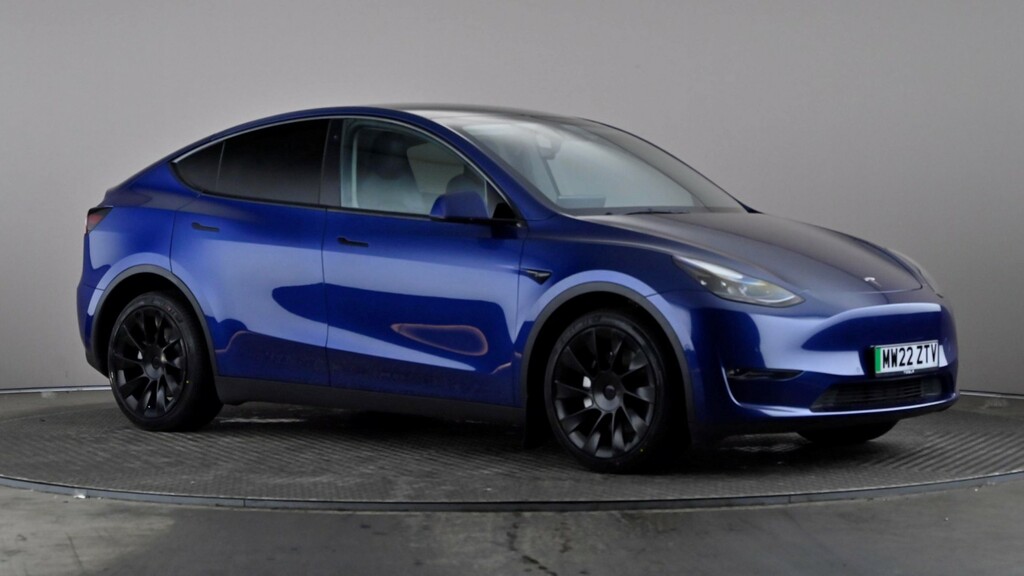 Tesla Model Y Long Range Awd Blue