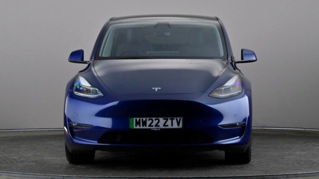 Tesla Model Y Long Range Awd Blue #2