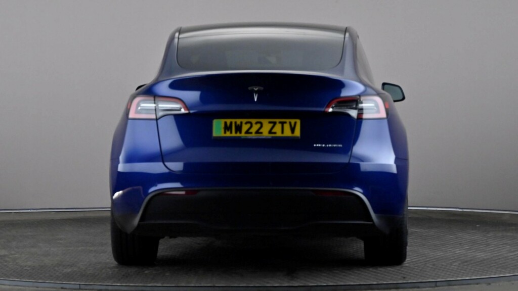 Tesla Model Y Long Range Awd Blue #5