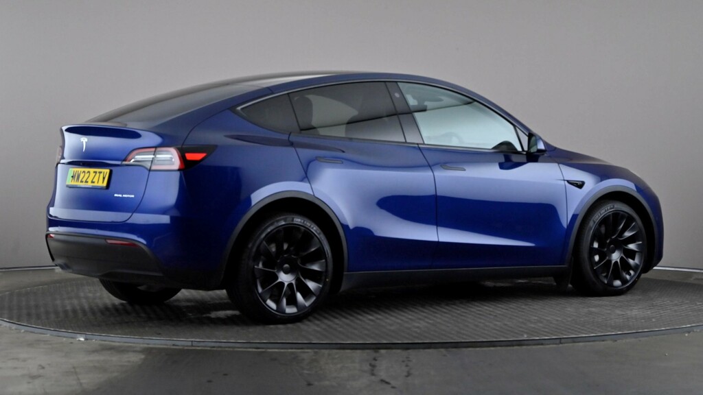 Tesla Model Y Long Range Awd Blue #6