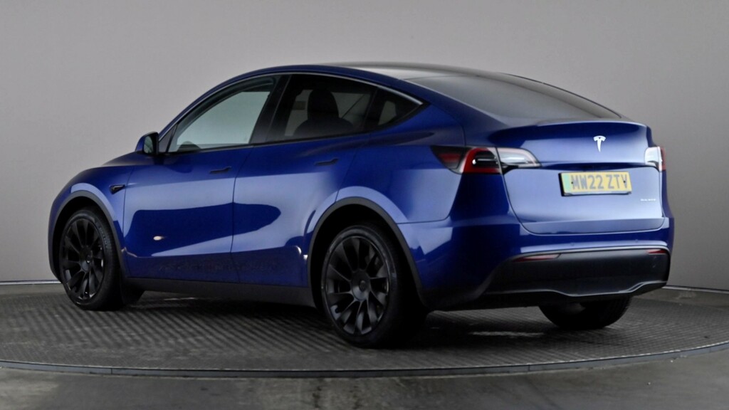 Tesla Model Y Long Range Awd Blue #4