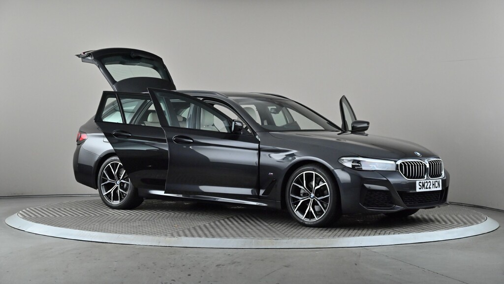 BMW 5 Series 520D Mht M Sport Step Grey #7